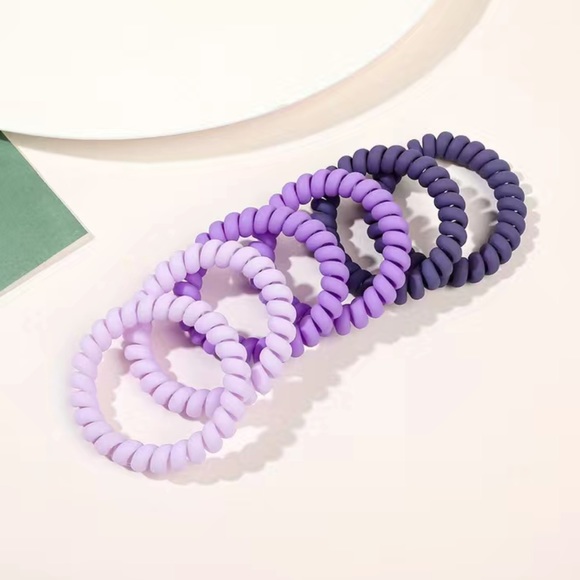 Accessories - Purple Hair Coils (Brand New!) 💜✨